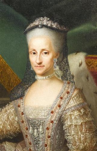 Anton Raphael Mengs Portrait of Maria Antonietta of Spain France oil painting art